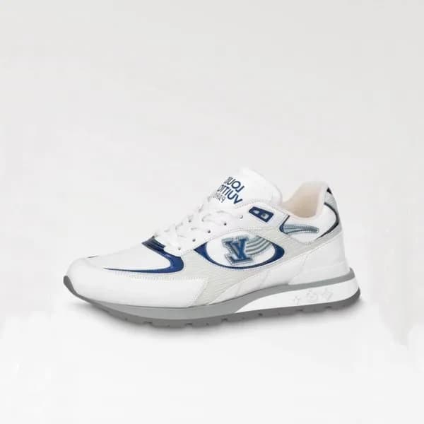 루이비통 남성 화이트 스니커즈 - Louis vuitton Mens White Sneake… - 1