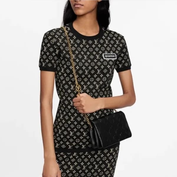 루이비통 여성 블랙 크로스백 - Louis vuitton Womens Black Cross… - 1