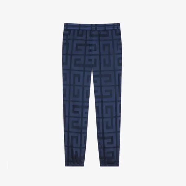 펜디 남성 캐쥬얼 네이비 트레이닝 팬츠 - Fendi Mens Navy Training P… - 1