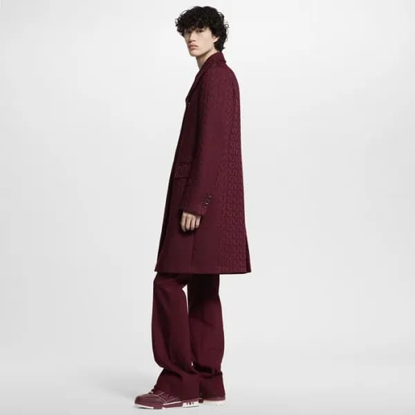 루이비통 남성 버건디 스니커즈 - Louis vuitton Mens Bugundy Snea… - 1