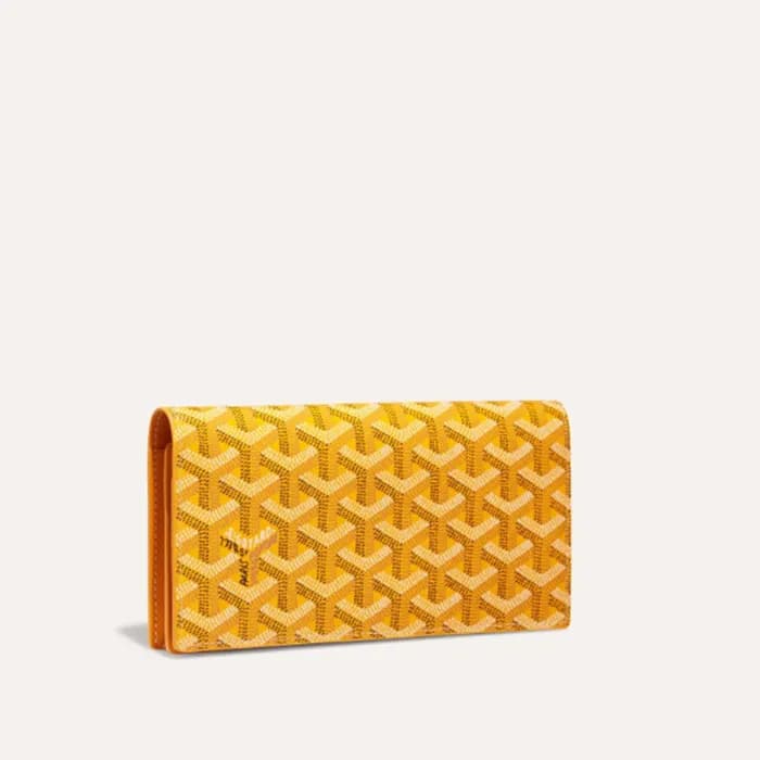 고야드 남/녀 옐로우 리슐리우 지갑 - Goyard Unisex Richelieu Wall… - 1