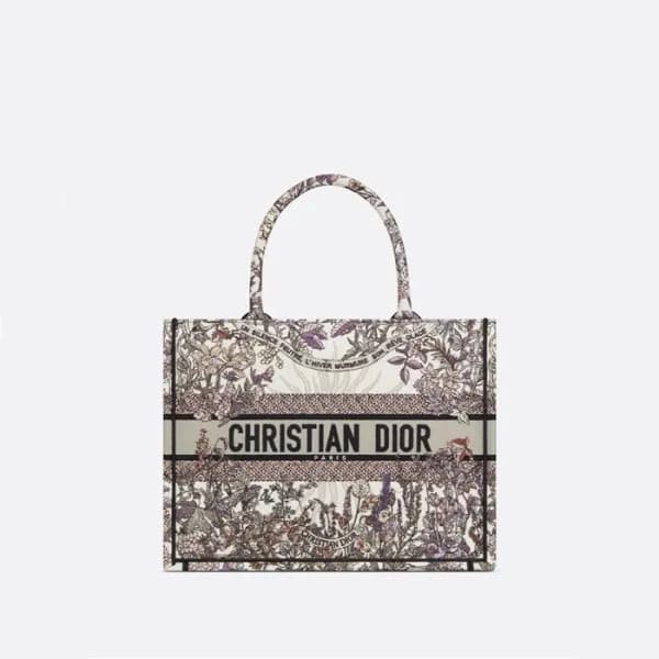 디올 여성 자수 북토트 M1296 - Dior Womens Book Tote - dib20… - 1