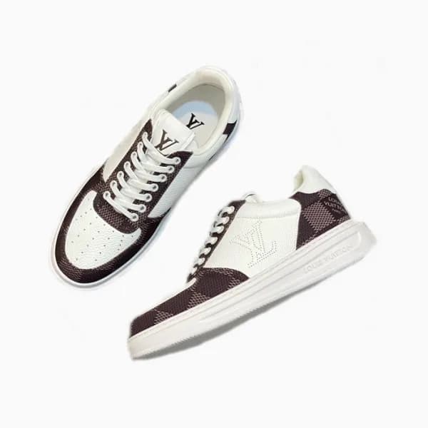루이비통 남성 브라운 스니커즈 - Louis vuitton Mens Brown Sneake… - 1