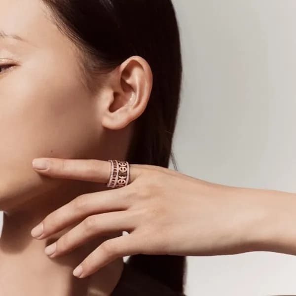 에르메스 여성 골드 반지 - Hermes Womens Gold Ring - acc2090x - 1