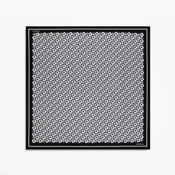 샤넬 여성 까멜리아 스카프 - Chanel Womens Coco Scarf - acc225… - 1