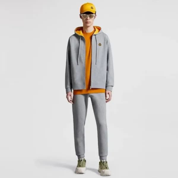 몽클레어 남성 그레이 트레이닝복 - Moncler Mens Gray Sweat suit -… - 1