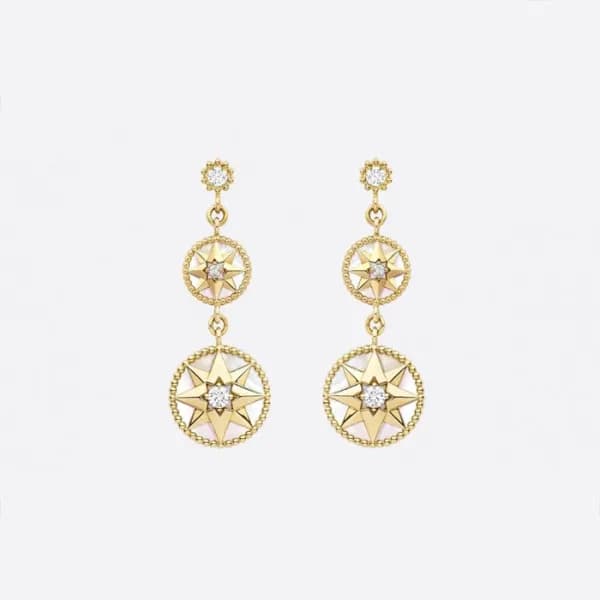 디올 여성 골드 이어링 - Dior Womens Gold Earring - acc2461x - 1