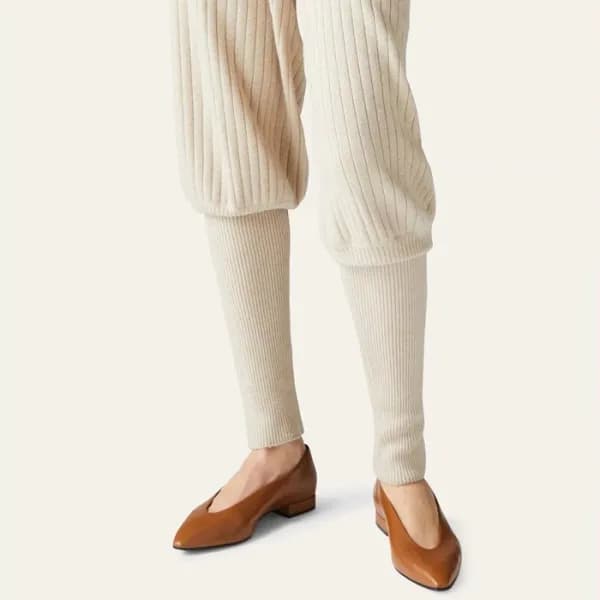 로로피아나 여성 베이직 플렛 - Loro Piana Womens Basic Flat Sho… - 1