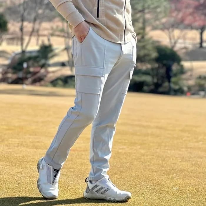 [G/FORE] 지포어 남성 데님 카고 기모 팬츠 - gol1521x - 1