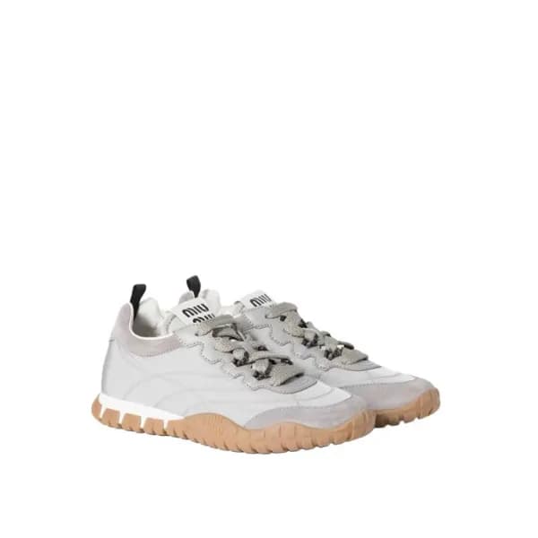 미우미우 여성 타이어 테크니컬 패브릭 스니커즈 - Miumiu Womens Tyre Sne… - 1