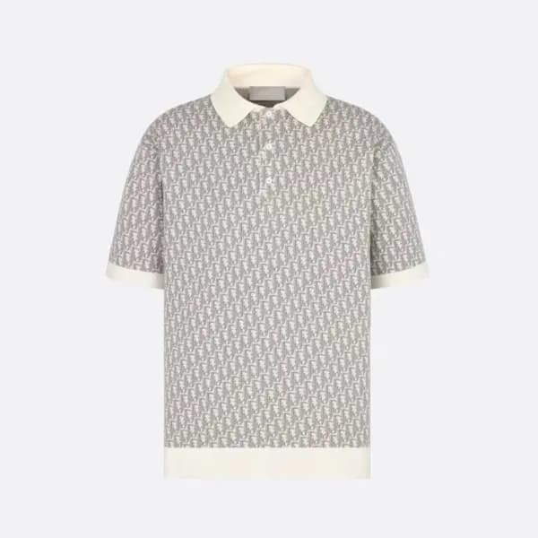 디올 남성 오블리크 반팔 티셔츠 - Dior Mens Oblique Tshirt - dic… - 1