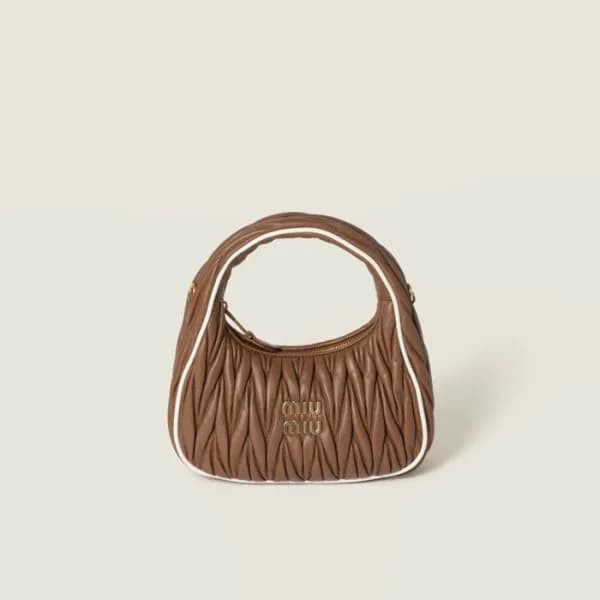 미우미우 여성 완더 마테라쎄 호보 백 - Miumiu Womens Wander Matela… - 1