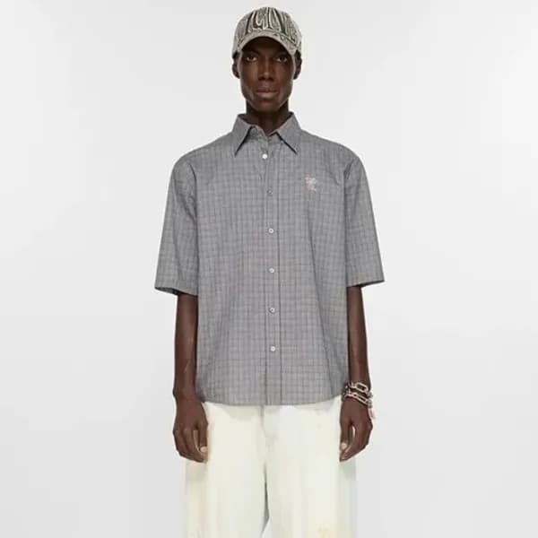 아크네 남성 체크 셔츠 - Acne Studios Mens Dress Shirts - an… - 1