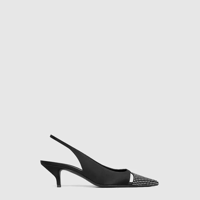 셀린느 여성 주디 캡 토 슬링백 - Celine Womens Judy Cap Toe Sli… - 1