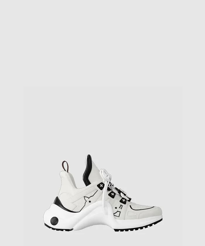 루이비통 여성 LV 아치라이트 스니커즈 - Louis vuitton Womens LV Ar… - 1
