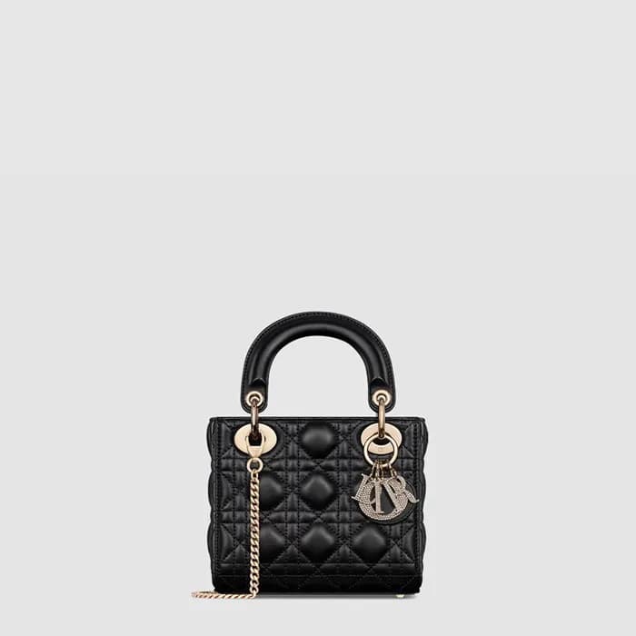 디올 여성 미니 레이디 백 - Dior Womens Mini Lady Bag - dib98… - 1