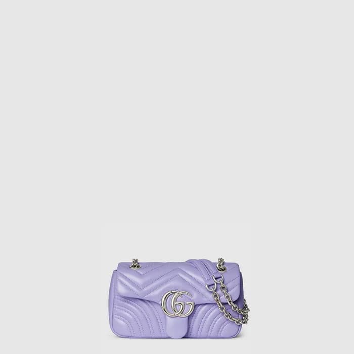 구찌 여성 GG 마몽 스몰 숄더백 - Gucci Womens GG Marmont Small… - 1