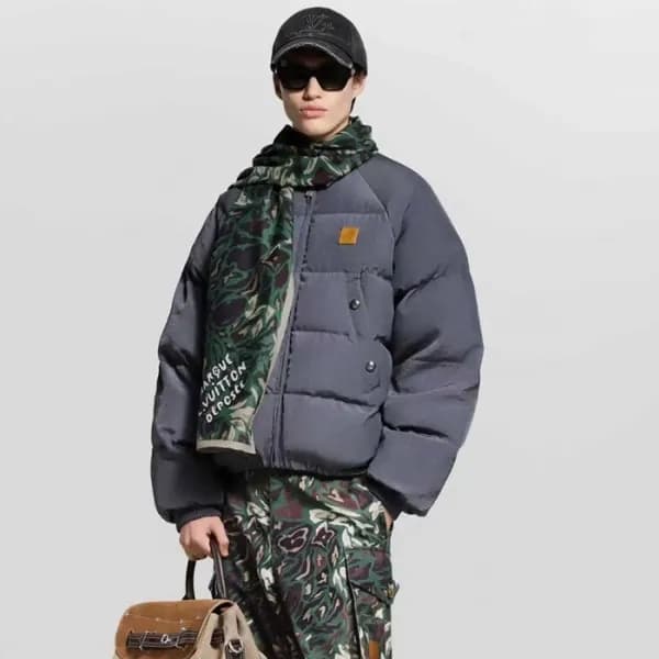 루이비통 남성 양면 다운 패딩 - Louis vuitton Mens Down Padding… - 1