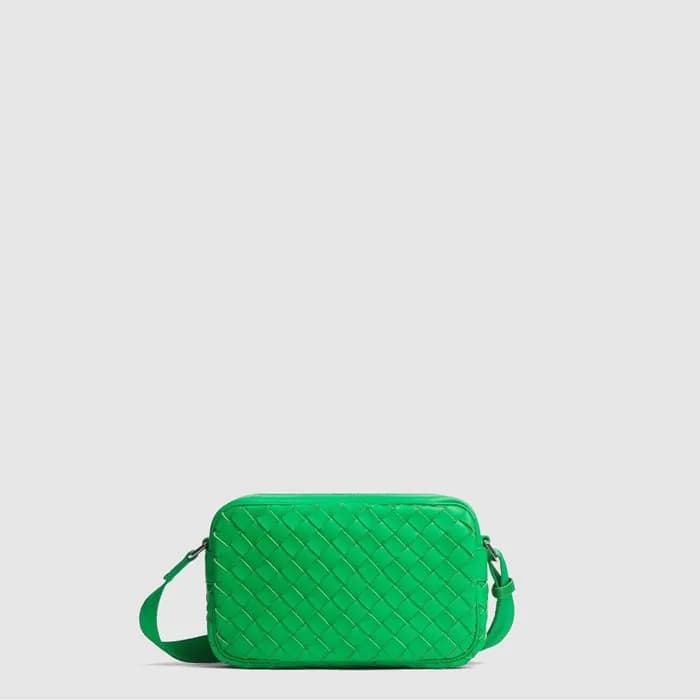 보테가베네타 남성 인트레치아토 스몰 카메라 백 - Bottega veneta Mens In… - 1