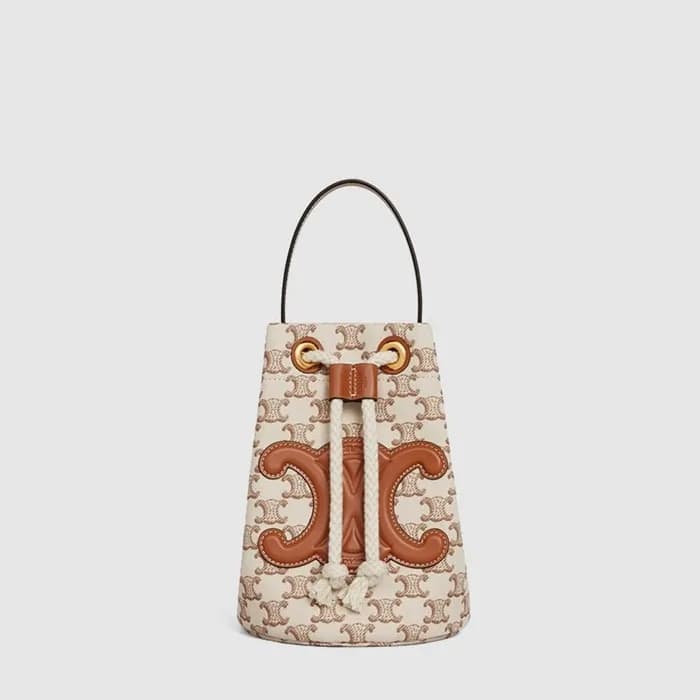 셀린느 여성 트링 트리옹프 캔버스 프린트 텍스타일 - Celine Womens Tring … - 1