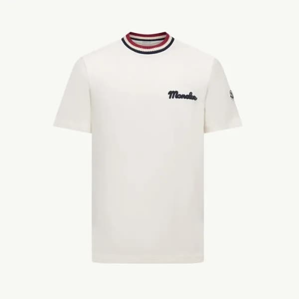 몽클레어 남성 반팔 티셔츠 - Moncler Mens Round Tshirt - moc13… - 1