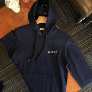 BURBERRY LOGO 2018 COTTEN HOOD TEE - 버버리 로고 코튼 후드티… - 1
