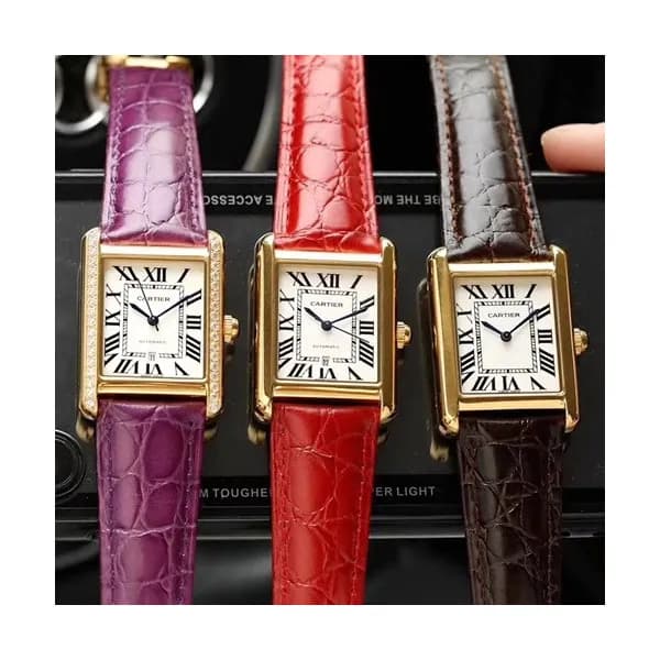 CARTIER LADIES TANK VERSION AUTOMATIC - 까르띠에 레이디스 … - 1