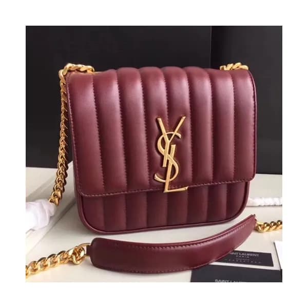 Saint Laurent Women Vicky Chain Shoulder Bag,20.5C… - 1