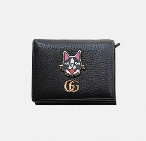 Gucci GG Card Cace 506277 - 구찌 GG 슈프림 보스코 패치 장식 카드… - 1