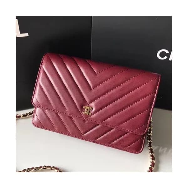Chanel WOC Chain Cross Bag ,19CM - 샤넬 WOC 체인 크로스백,… - 1