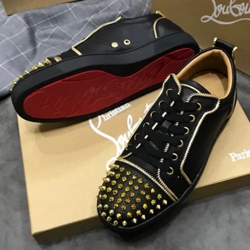 2018/19 Christian Loubutin Leather Sneakers - 크리스챤… - 1