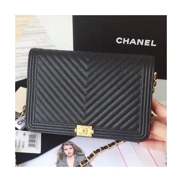 Chanel Chain Wallet Cross Bag,19CM - 샤넬 체인 월릿 크로스백… - 1