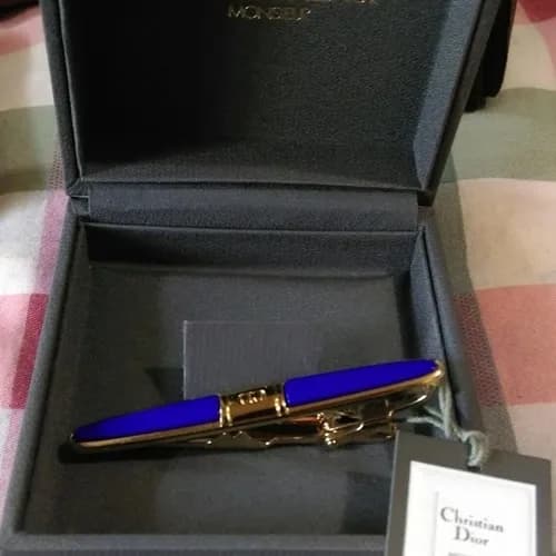 DIOR MENS YELLOW GOLD CUFFS - 디올 남성용 18k도금… - 1