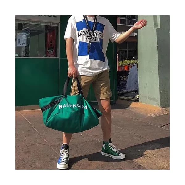 Balenciaga Canvas Wheel Bag,48CM - 발렌시아가 남여공용 캔버스 … - 1