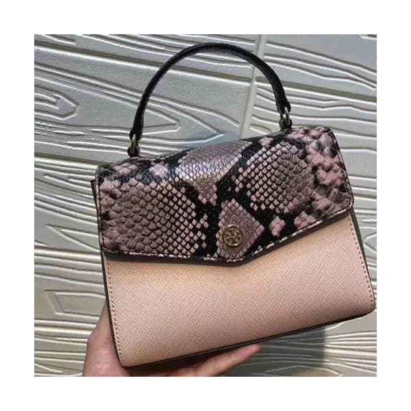 Tory Burch Leather Tote Bag,20cm - 토리버치 레더 토트백 TBB… - 1