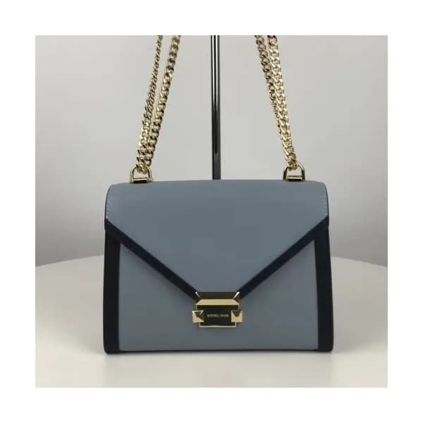 Michael Kors 2018 Leather Whitney Chain Shoulder B… - 1