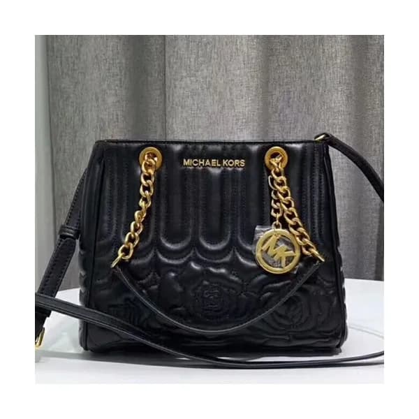 Michael Kors 2018 Leather Chain Tote Shoulder Bag,… - 1