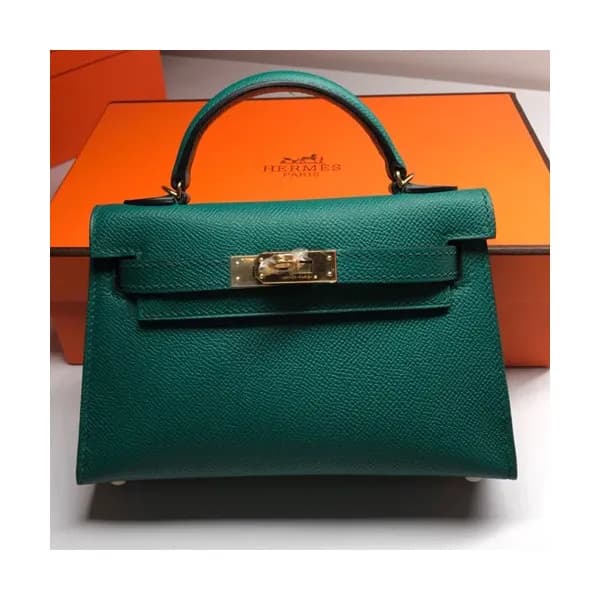 Hermes Mini Kelly 2 Leather Tote Shoulder Bag , - … - 1