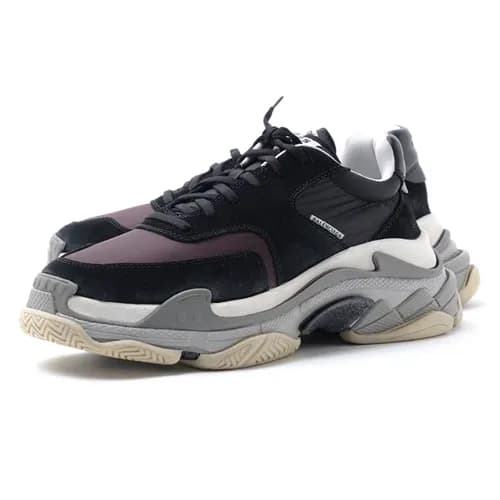Balenciaga 2018 Triple'S Sneakers Gray/Black -… - 1