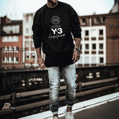 Y-3 2018 MM/WM Street Cotton T-shirt - 요지야마모토 2018… - 1