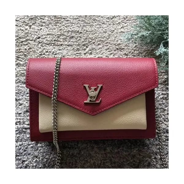 Louis Vuitton Pochette My Lock Me Chain Shoulder B… - 1