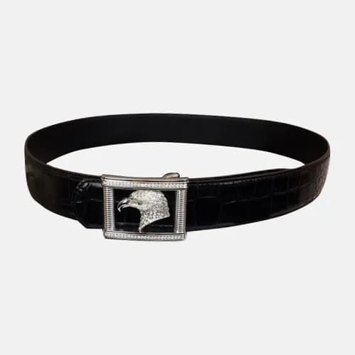 Stefano Ricci 2019 Mens Swarovski Diamond Leather … - 1