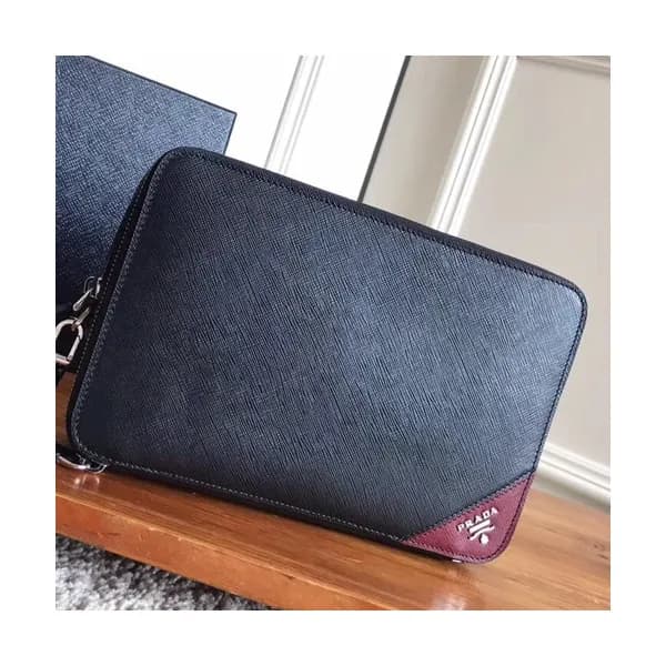 Prada Mens Clutch Bag ,23.5CM - 프라다 남성용 클러치백 2VF05… - 1