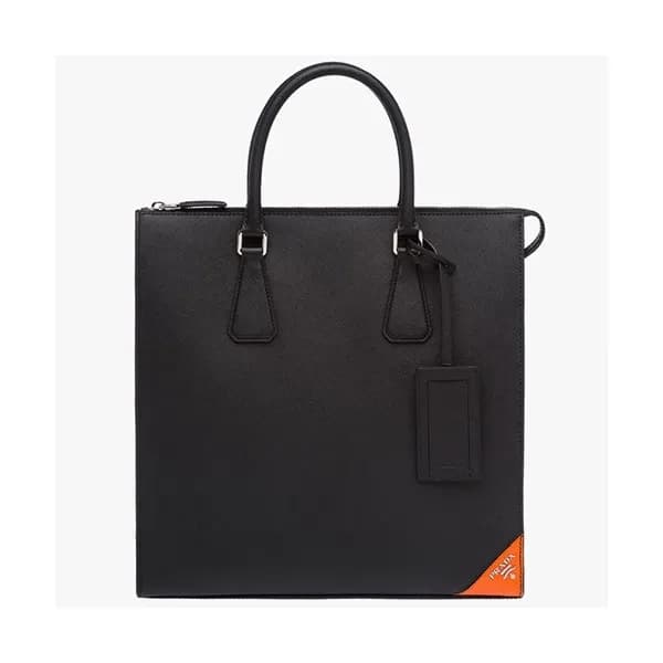 Prada Saffiano Mens Business Bag ,34CM - 프라다 사피아노 … - 1