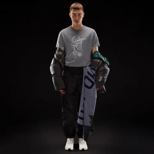 Mocler 2019 Mens Embroidery Logo Cotton Short Slee… - 1