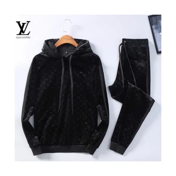Louis Vuitton 2019 Mens Velvet Trianing Clothes - … - 1