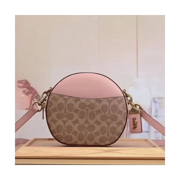 Coach 2019 Leather&PVC Trail Shoulder Bag,20cm - 코… - 1
