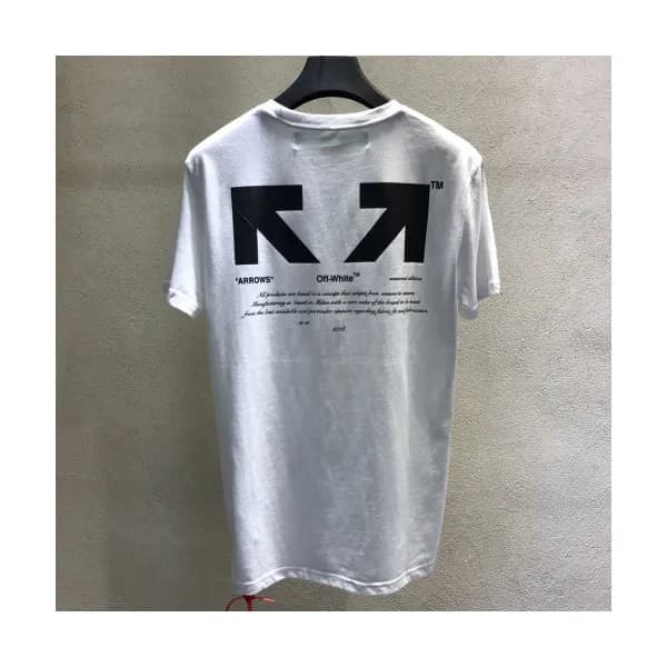 Off-white 2019 Mm/Wm Printing Logo Crew - neck Cot… - 1