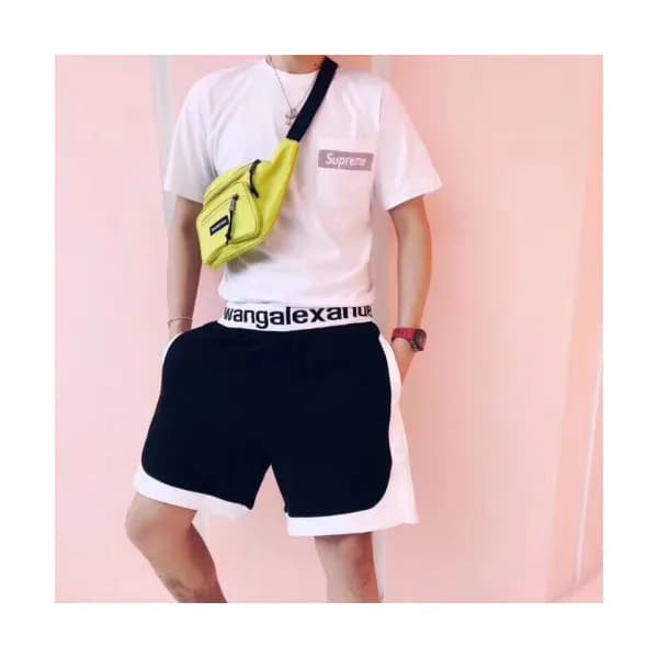 Supreme 2019 Mm/Wm Mesh Stripe Pocket Crew - neck … - 1