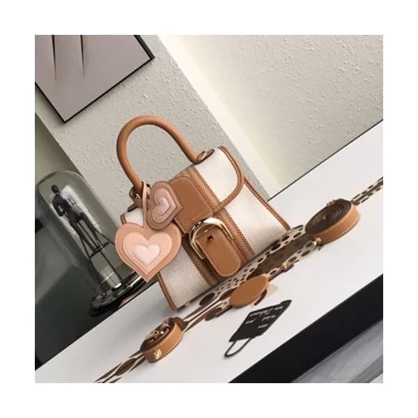 Delvaux 2019 Leather Tote Shoulder Bag,20CM - 델보 2… - 1